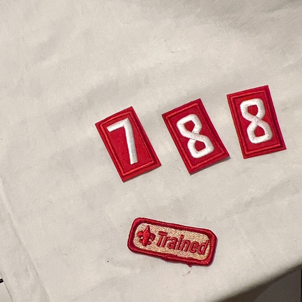 BSA: Cub Scout Unit Numeral Patches